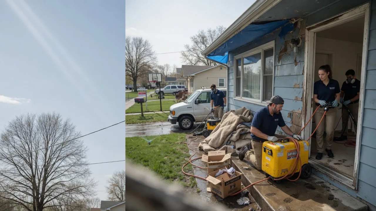 Basement Flood Cleanup in Dolton, IL near me